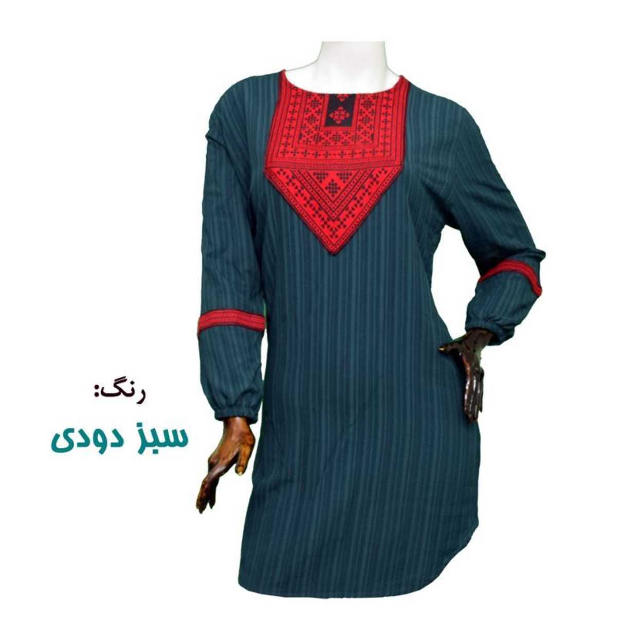 تصویر مانتو طرح سنتی