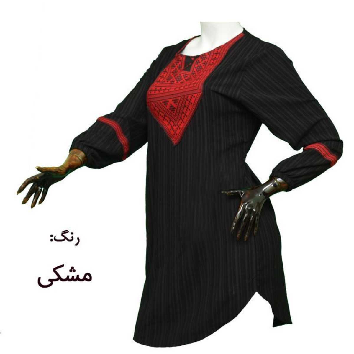 تصویر مانتو طرح سنتی