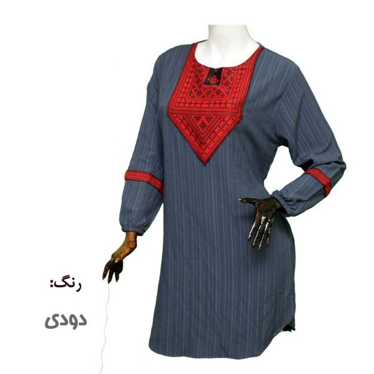 تصویر مانتو طرح سنتی