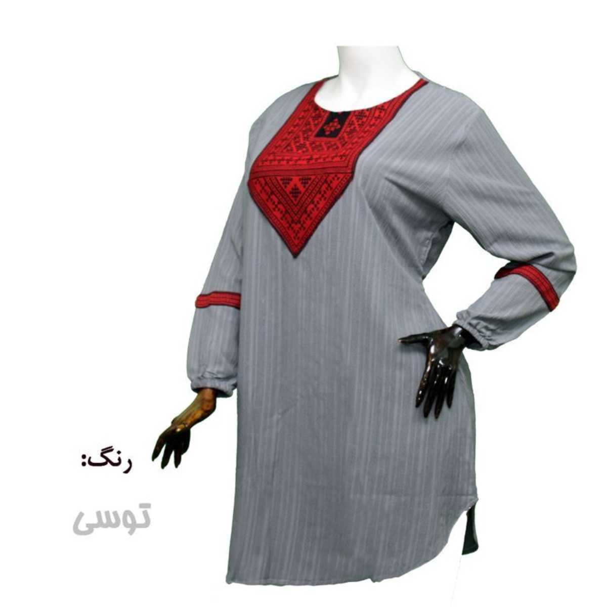 تصویر مانتو طرح سنتی