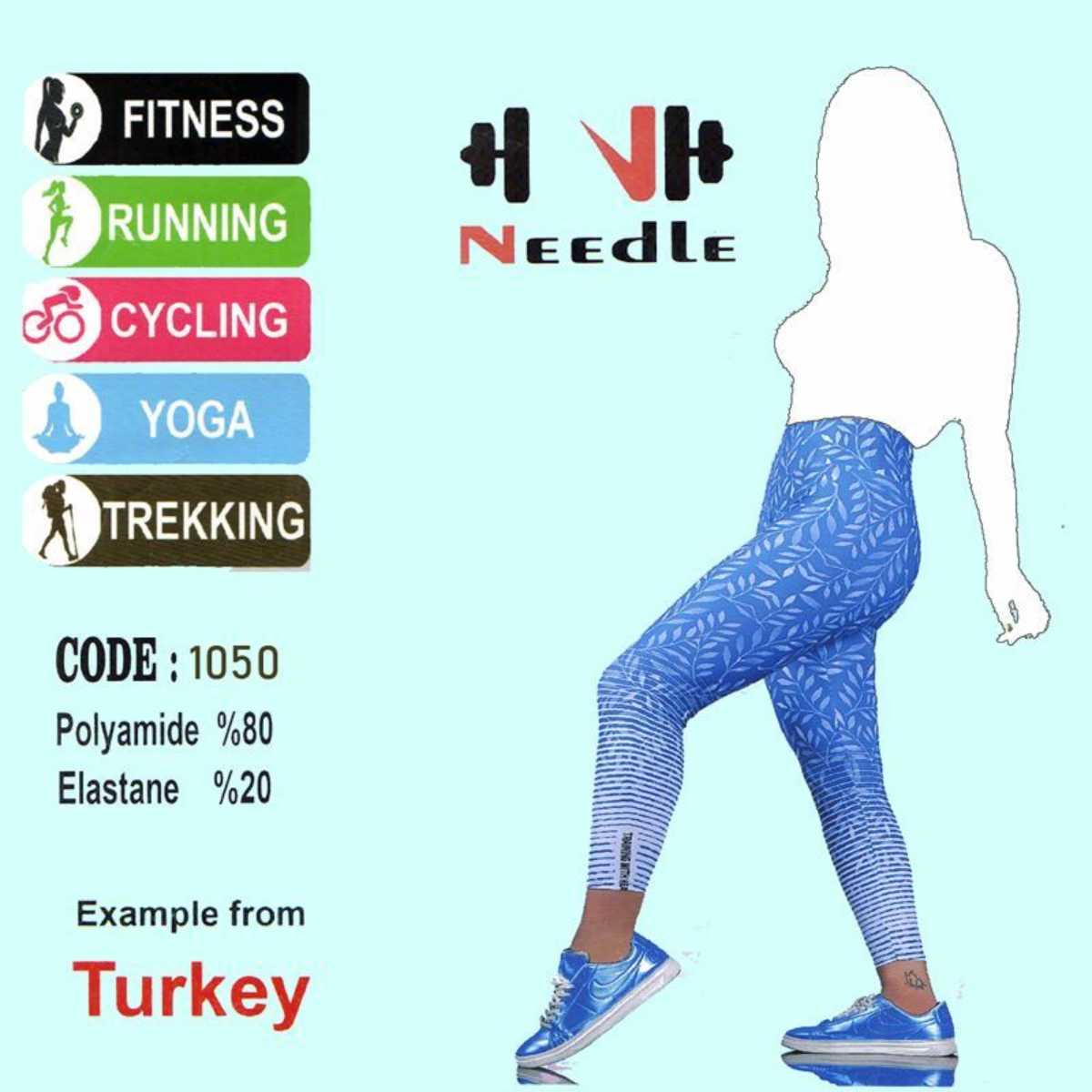 تصویر لگ ورزشی باشگاهی نیدل طرح2