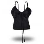 تصویر لباس خواب دو تکه تاپ و شورت ساتن م‍‍‍‍ٰٰژه ای 9912