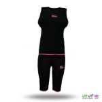تصویر ست تاپ شلوارک ورزشی زنانه و دخترانه نایکی