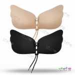 تصویر سوتین چسبی دکلته پروانه‌ای اصلی (سوتین ژله ای) قابل تنظیم