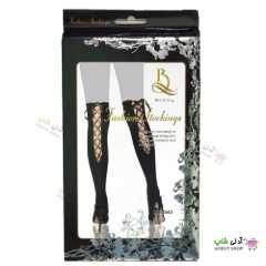 تصویر جوراب بالا زانو فانتزی  بیلیسی Beileisi 2043