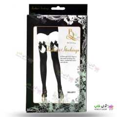 تصویر جوراب فانتزی نگین دار بالا زانو بیلیسی Beileisi 2077