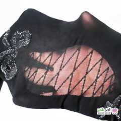 تصویر جوراب فانتزی بالا زانو ژله‌ای بیلیسی 2076 Beileisi