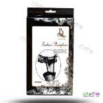 تصویر بند فانتزی نگهدارنده جوراب بالا زانو بیلیسی سفید/مشکی  beileisi 5002