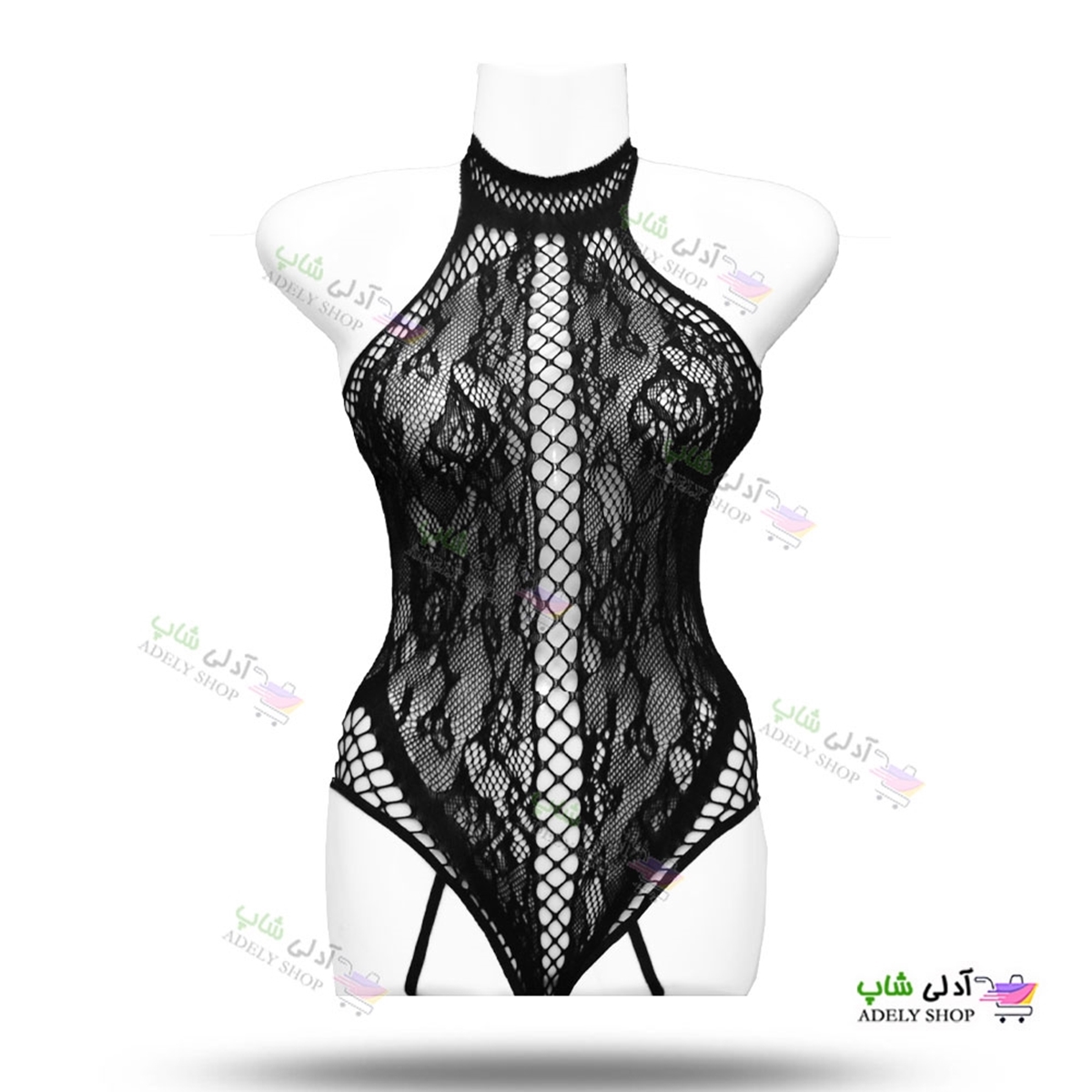 تصویر ست بادی زنانه فانتزی یکسره کد Q001