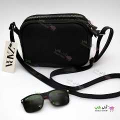 تصویر کیف دوشی زنانه و دخترانه سه زیپ ZARA