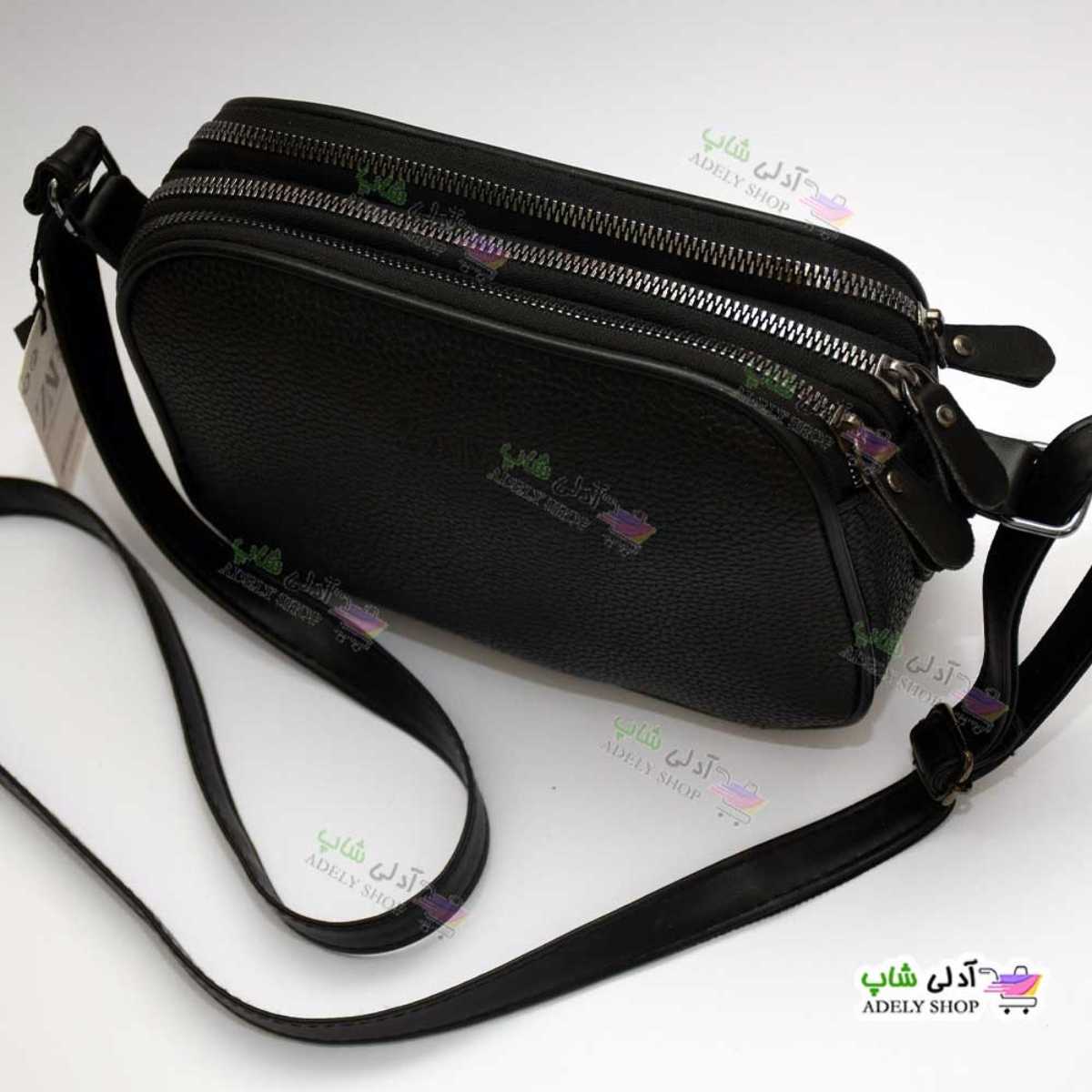 تصویر کیف دوشی زنانه و دخترانه سه زیپ ZARA