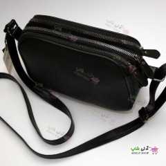 تصویر کیف دوشی زنانه و دخترانه سه زیپ ZARA