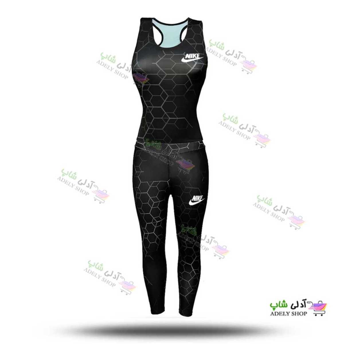 تصویر ست ورزشی تاپ و لگ طرحدار باشگاهی نایکی NIKE