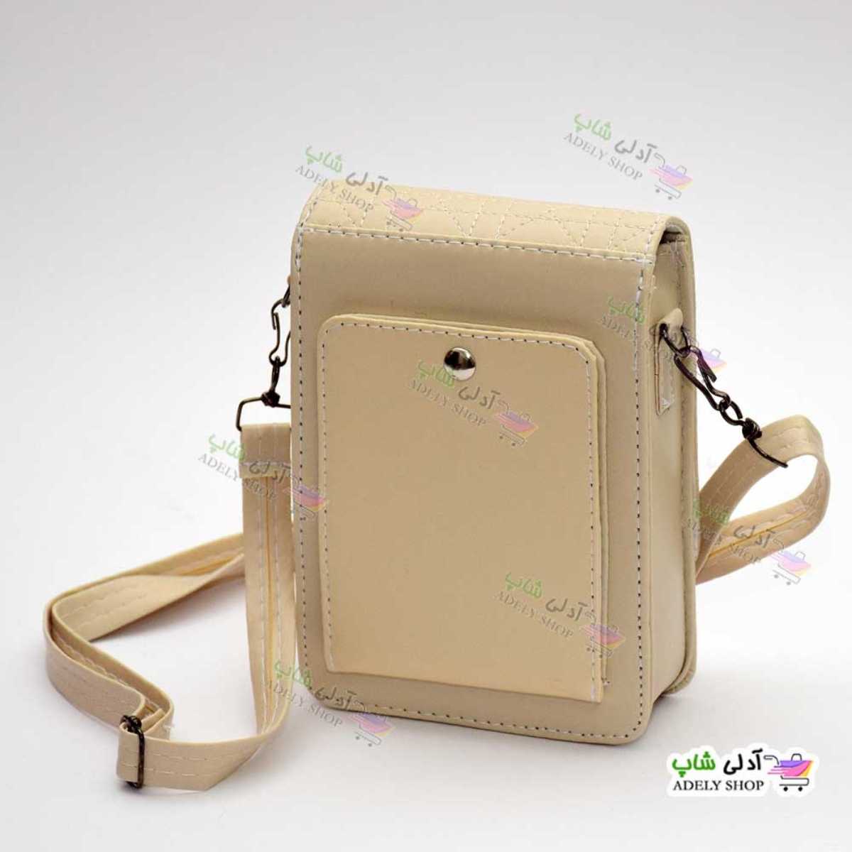 تصویر کیف رو دوشی زنانه/دخترانه پاسپورتی پرادا کد 667