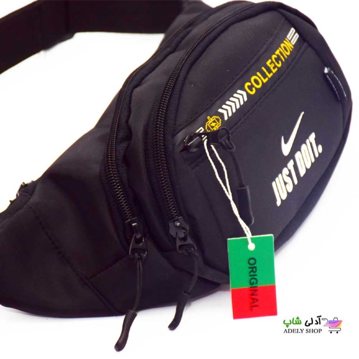 تصویر کیف کمری اسپرت طرح نایکی Nike