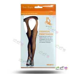 تصویر جوراب شلواری فانتزی بالا زانو فاق باز و بغل باز بیلیسی 2012 Beileisi