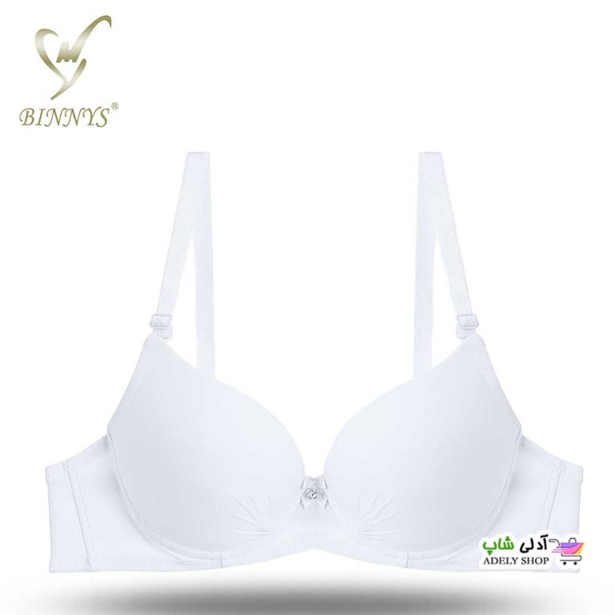 تصویر سوتین اسفنجی بدون جک بنیس اصلی 9890(اسفنج کم) Binnys