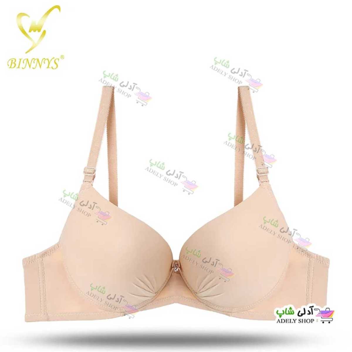 تصویر سوتین اسفنجی بدون جک بنیس اصلی 9890(اسفنج کم) Binnys