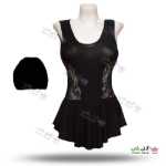 تصویر مایو اسلیپ زنانه و دخترانه بغل تور دامن دار