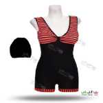 تصویر مایو پادار زنانه و دخترانه طرح Zebra