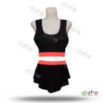 تصویر مایو دو تکه دامن دار زنانه و دخترانه