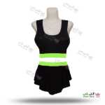 تصویر مایو دو تکه دامن دار زنانه و دخترانه