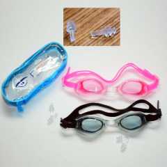 تصویر عینک شنا همراه با گوشگیر