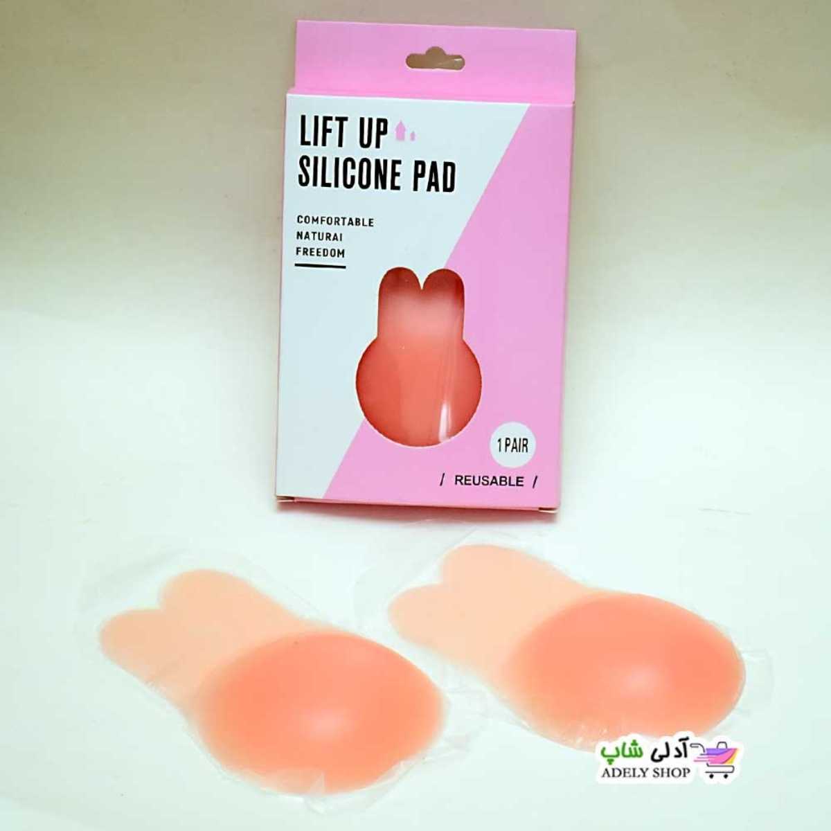 تصویر چسب لیفت خرگوشی تمام سیلیکونی  (ژله ای)