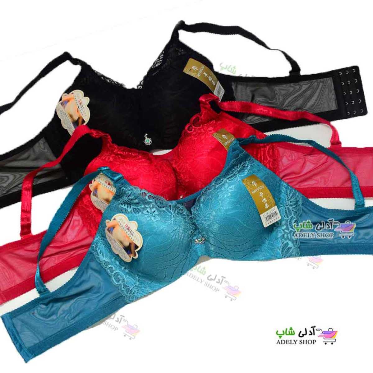 تصویر سوتین اسفنجی مدل زیر کتی (خرمی) اسفنج کم