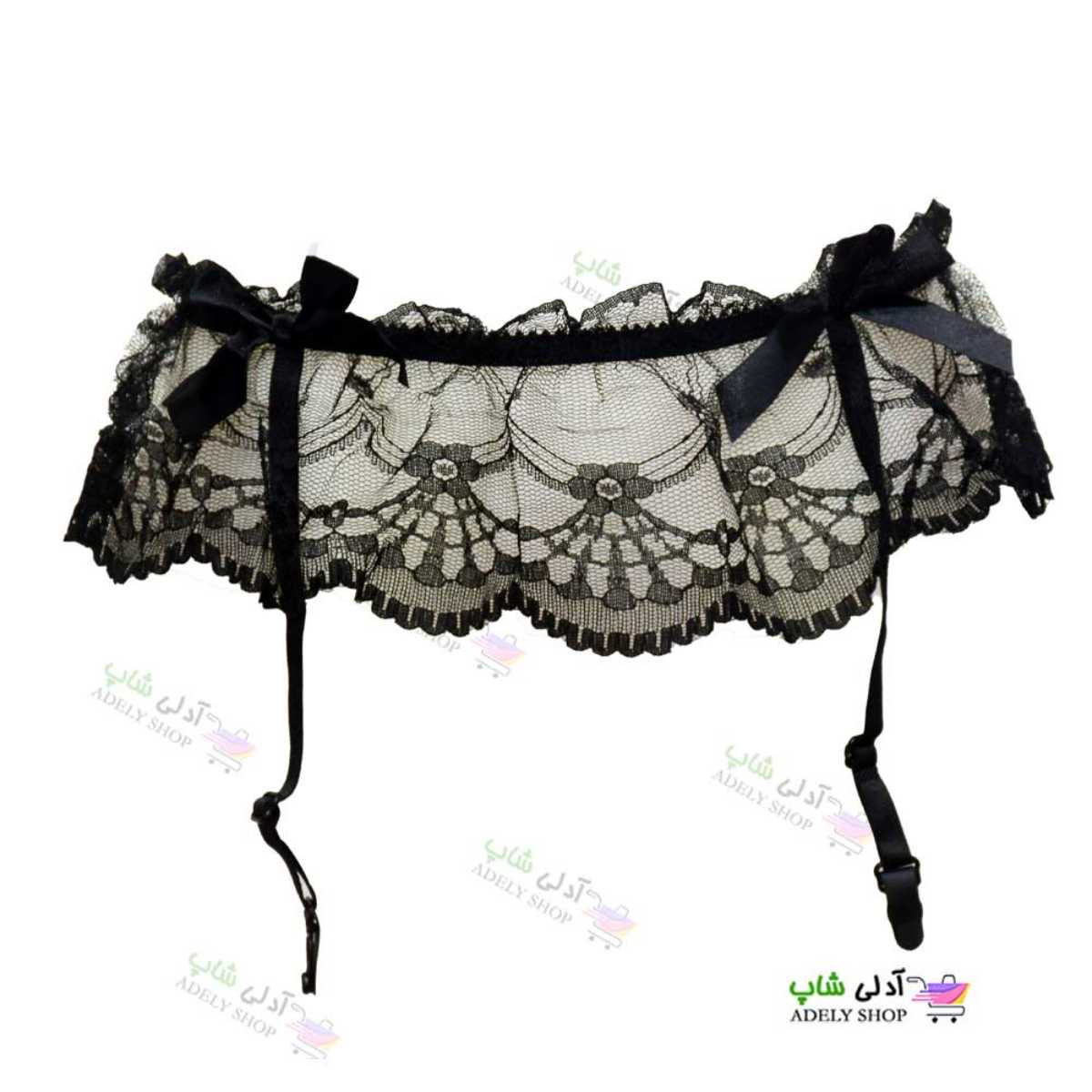 تصویر جوراب فانتزی فیشنت بالا زانو بیلیسی به همراه بند کمری Beileisi 3052