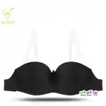 تصویر سوتین اسفنجی پشت نامرئی 7788 کاپC بنیس اصلی Binnys