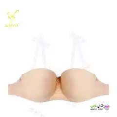 تصویر سوتین اسفنجی پشت نامرئی 7788 کاپC بنیس اصلی Binnys