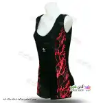 تصویر مایو پادار زنانه و دخترانه طرح صاعقه 44تا50 قرمز