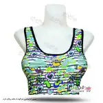 تصویر مایو پادار زنانه و دخترانه طرح دار40تا 48