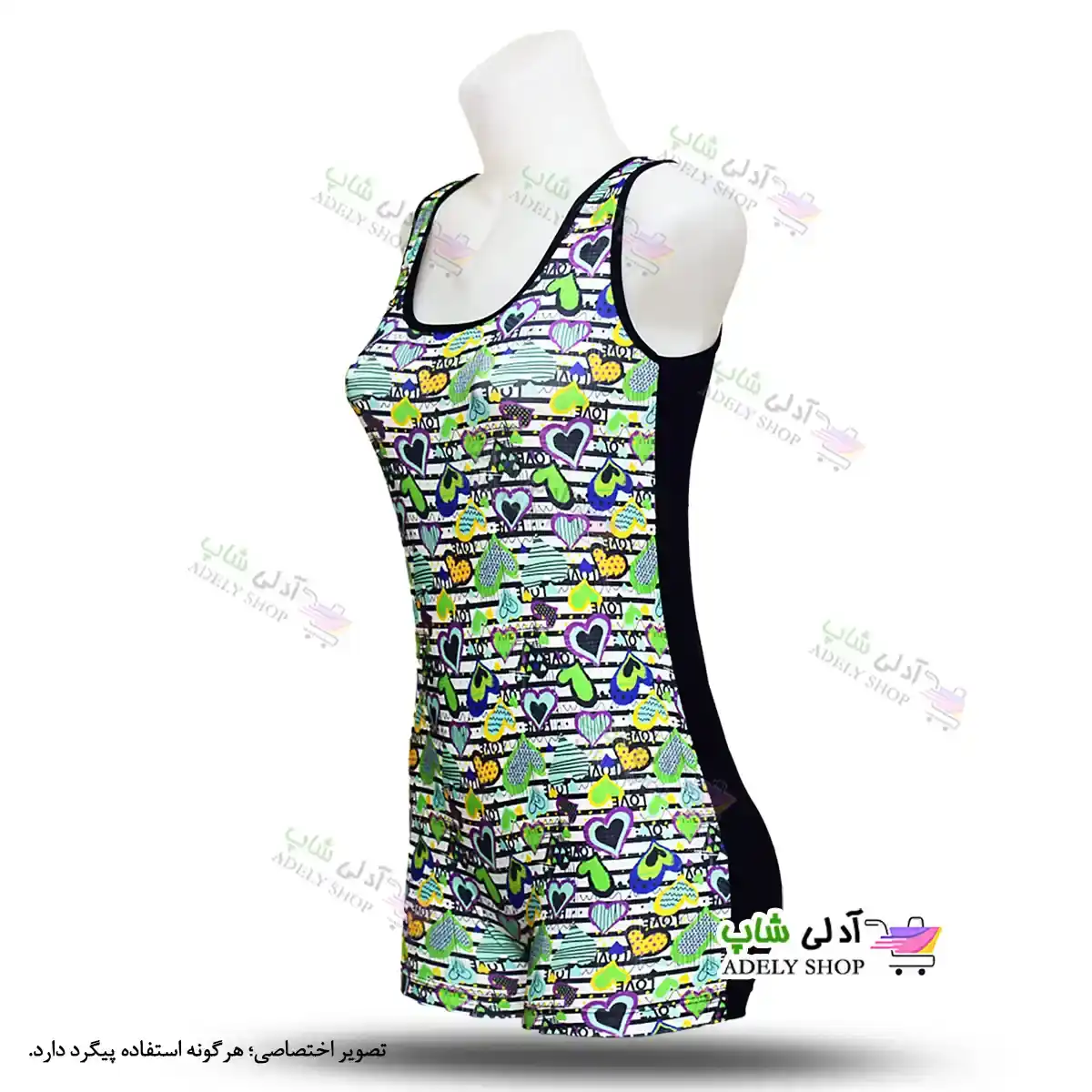 تصویر مایو پادار زنانه و دخترانه طرح دار40تا 48