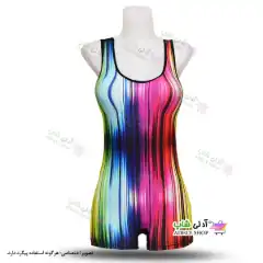 تصویر مایو پادار زنانه و دخترانه طرح دار با کاپ سینه 40تا48