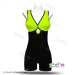 تصویر مایو زنانه و دخترانه پادار با طرح زیبای گره ای و کلاه