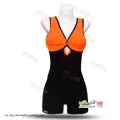 تصویر مایو زنانه و دخترانه پادار با طرح زیبای گره ای و کلاه