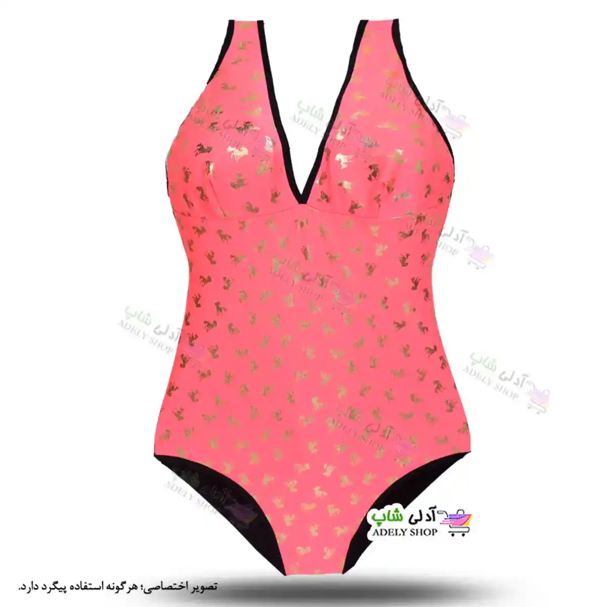 تصویر مایو اسلیپ قزن دار زنانه و دخترانه پشت قهرمانی دارای پد سینه