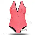 تصویر مایو اسلیپ قزن دار زنانه و دخترانه پشت قهرمانی دارای پد سینه