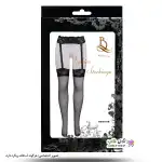 تصویر جوراب فانتزی بالا زانو با بند کمری بیلیسی Beileisi 2011B