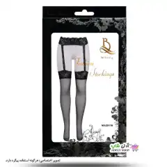 تصویر جوراب فانتزی بالا زانو با بند کمری بیلیسی Beileisi 2011B