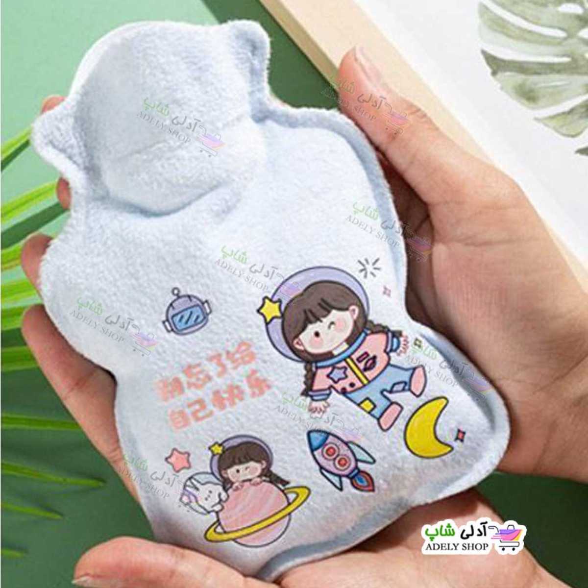 تصویر شورتکس جیبدار پریودی 38-42 و کیسه کوچک نمدی آب گرم