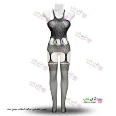 تصویر ست بادی فانتزی و جوراب زنانه 119