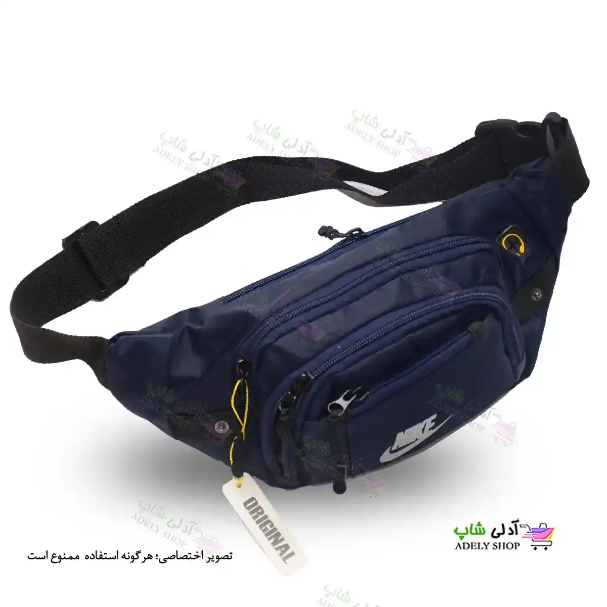 تصویر کیف کمری اسپرت طرح نایکی Nike