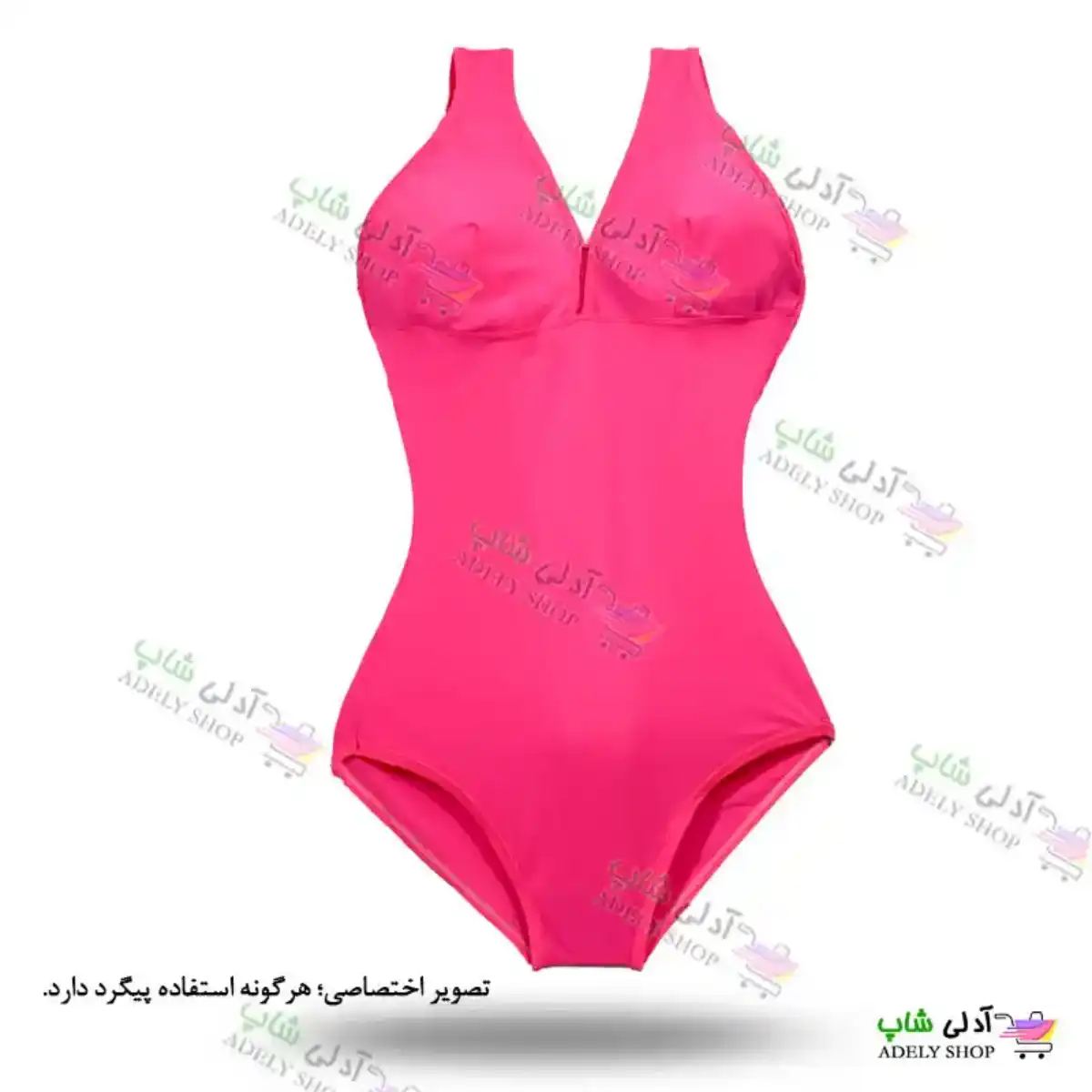تصویر مایو اسلیپ زنانه پشت قهرمانی قزن دار با کاپ سینه (10 رنگ)