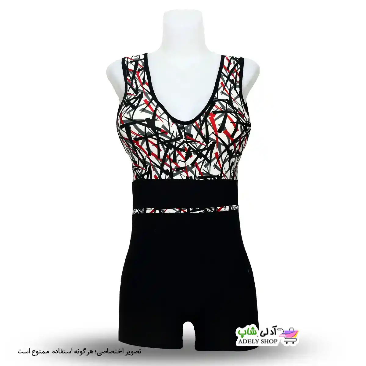 تصویر مایو پادار زنانه و دخترانه کاپدار طرح چاپی 1