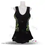 تصویر مایو اسلیپ دامن دار زنانه و دخترانه بغل طرح