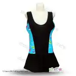 تصویر مایو اسلیپ دامن دار زنانه و دخترانه بغل طرح