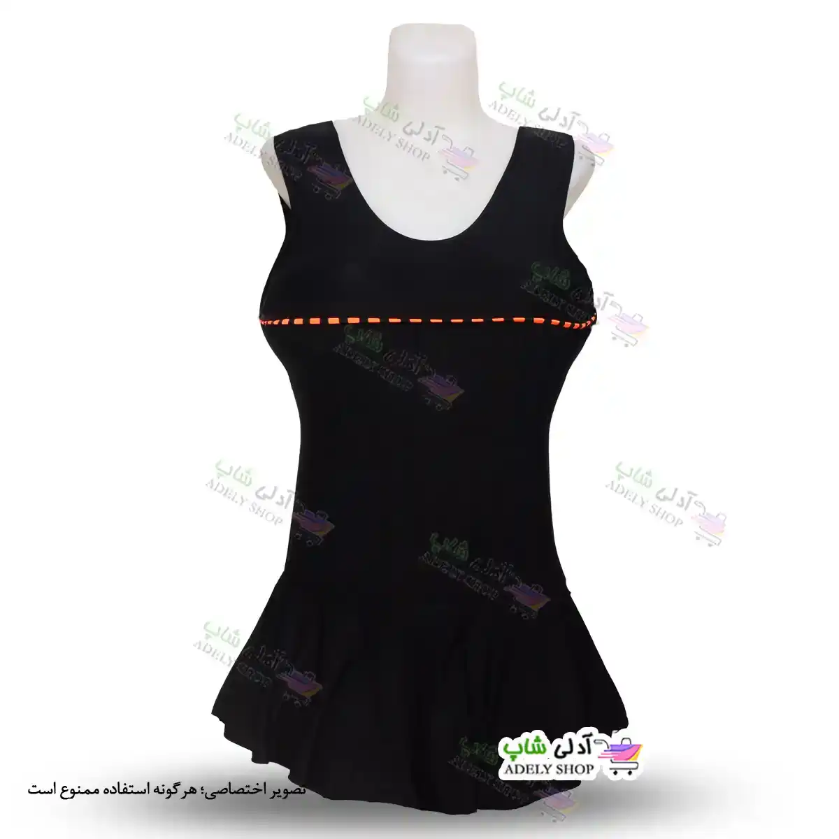 تصویر مایو اسلیپ دامن دار زنانه و دخترانه سایر بزرگ 48 تا 52